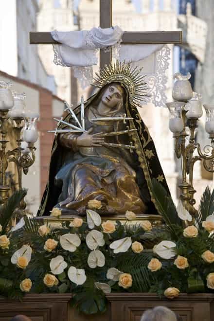 El Domingo de Ramos sale Nuestra Señora de los Dolores