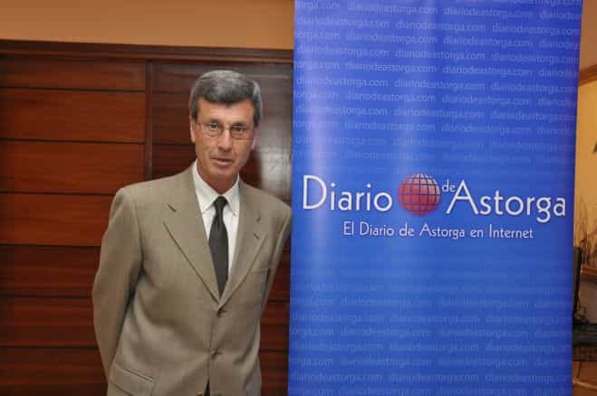 José Ángel Ventura, presidente de la Junta Profomento de la Semana Santa de Astorga