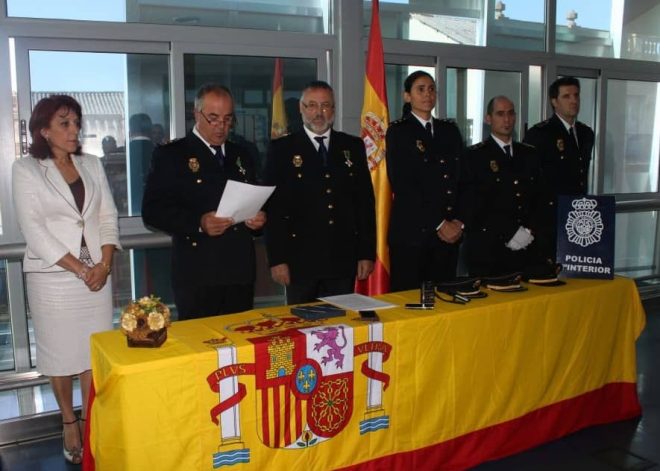  Dionisio Francisco Cabero Juárez en fiesta polícia nacional