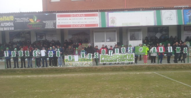 pancarta apoyo
