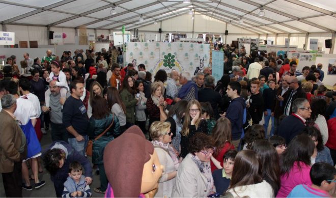 Miles de personas pasaron por la Feria Santo Toribio de Astorga en 2015  (S. G.)