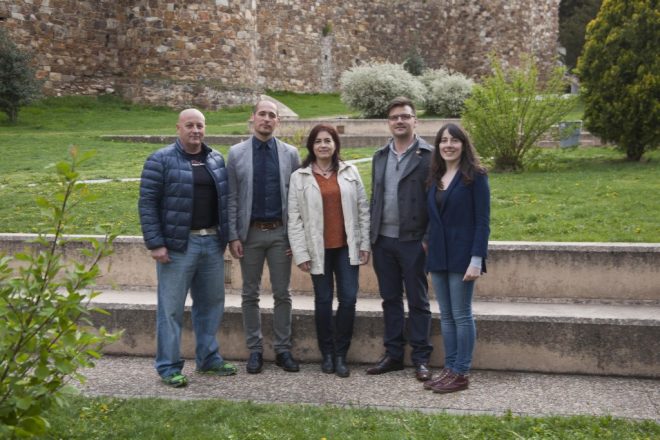 los 5 de IU Astorga