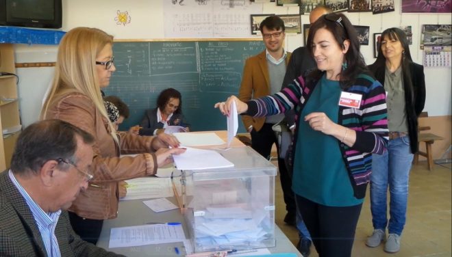 Aspirante por IU, Carmen Villaverde (S. G.)