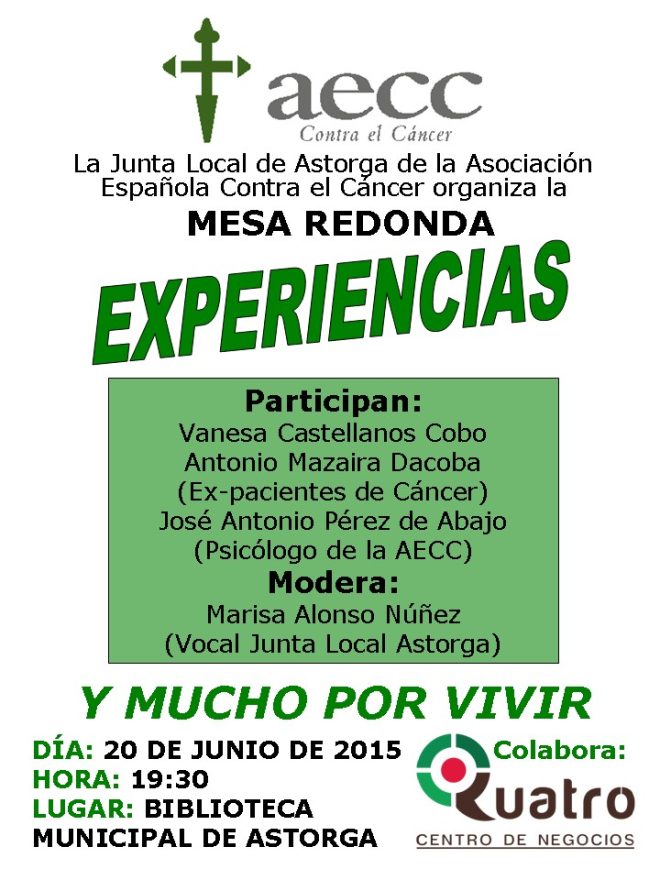 mesa redonda cancer