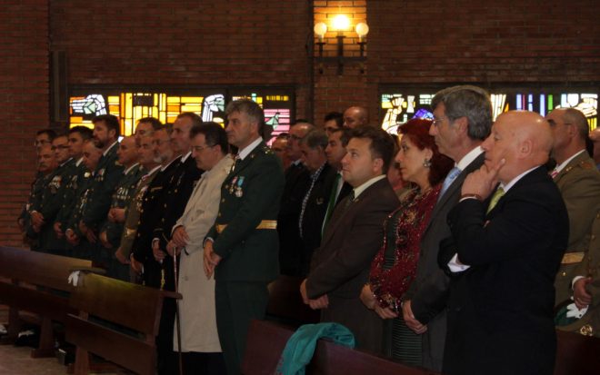 guardias civiles misa