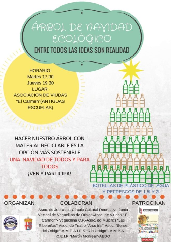 cartel arbol ecológico