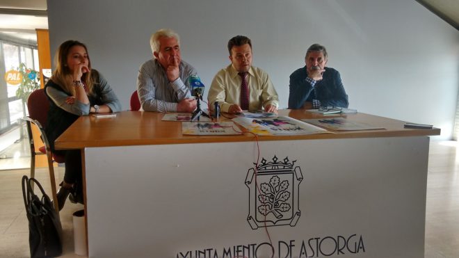 Sara González, Pedro Rodríguez, Pablo Peyuca y Manuel Ortiz presentaron la II Feria del Stock 'Otoño'. / CCU