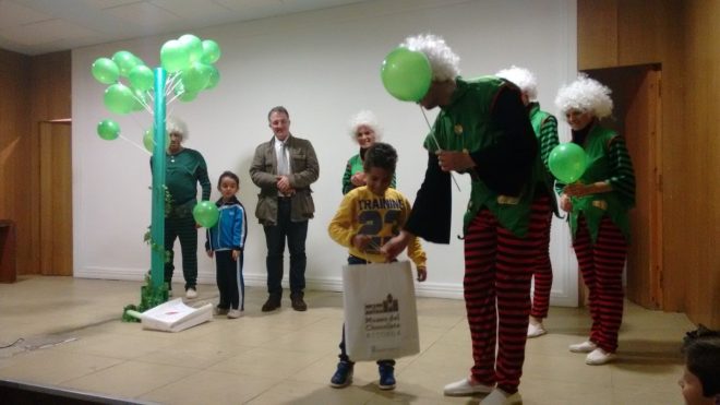 Brayan Domínguez Sención, ganador de la categoría 'Infantil'.