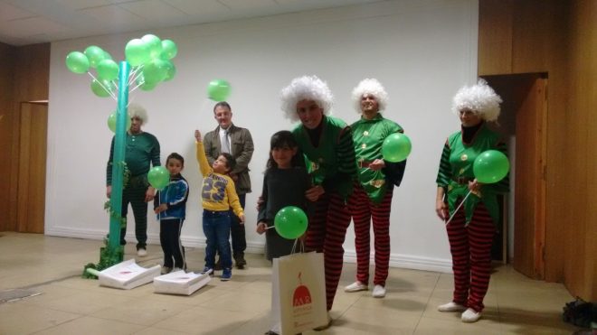 Celia Rodríguez, 2º premio en la categoría '1º-3º de primaria'.