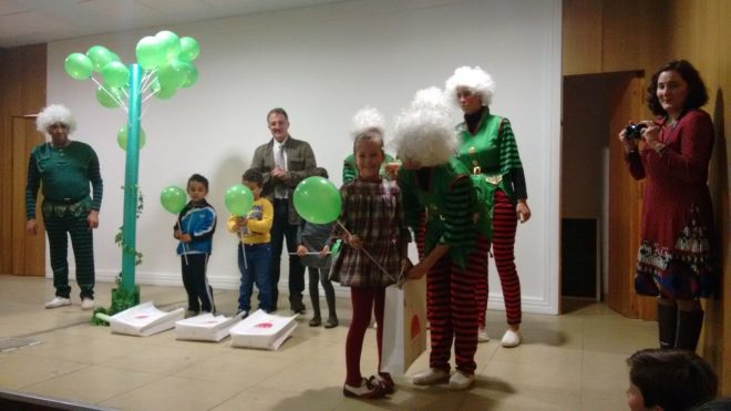 Lucía Barros Rojo, ganadora en la categoría '1º-3º de primaria'.