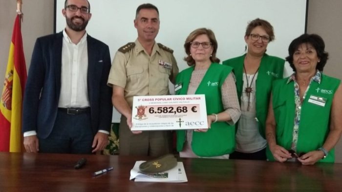 El RALCA entrega los 6.582 euros recaudados en el Cross Popular Memorial Cabo Galindo Valtuille