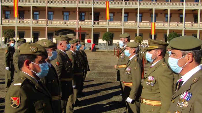 El Acuartelamiento Santocildes celebra la festividad de su patrona Santa Bárbara