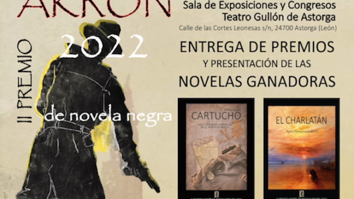El Teatro Gullón acoge la entrega del II Premio Akrón De Novela Negra