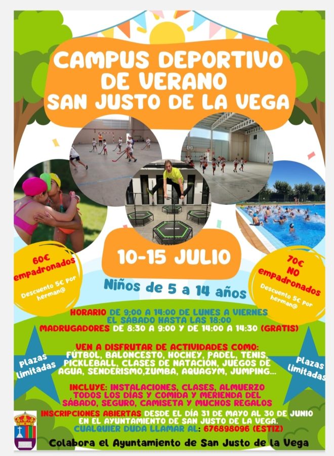 Campus Deportivo San Justo de la Vega 2023