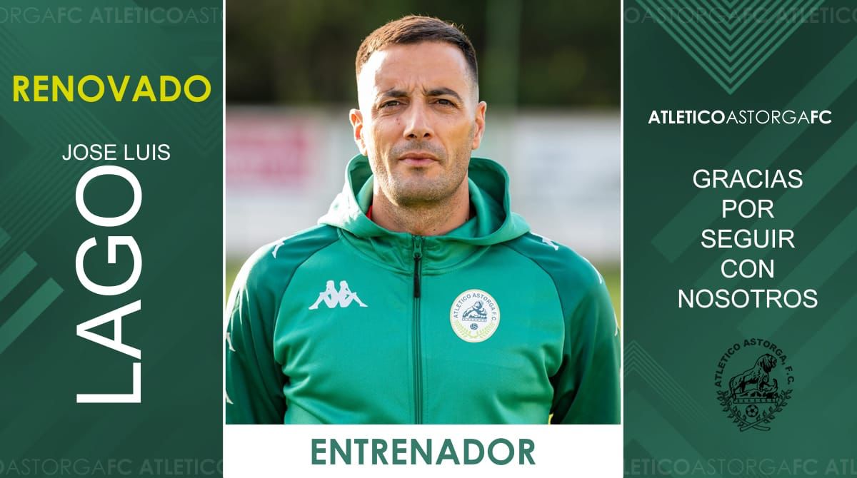 José Luis Lago. / @AtleticoAstorga