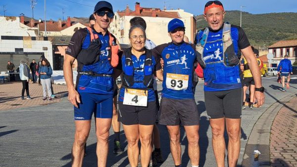Los atletas del Astorga Running, en el Trail Peña del Asno