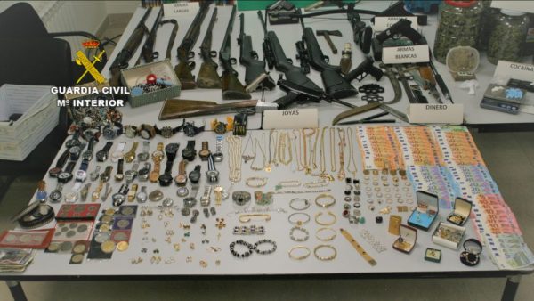 Operación ROCAURUM de la Guardia Civil
