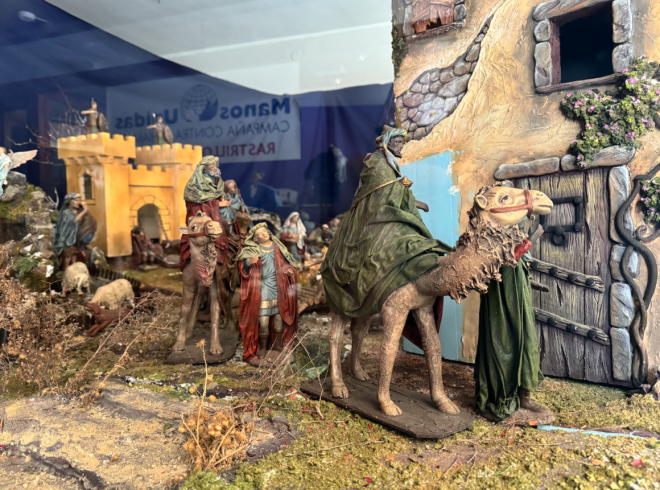 Belén navideño en Astorga