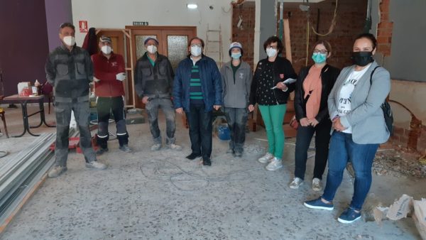 Nuevos trabajadores de La Bañeza.