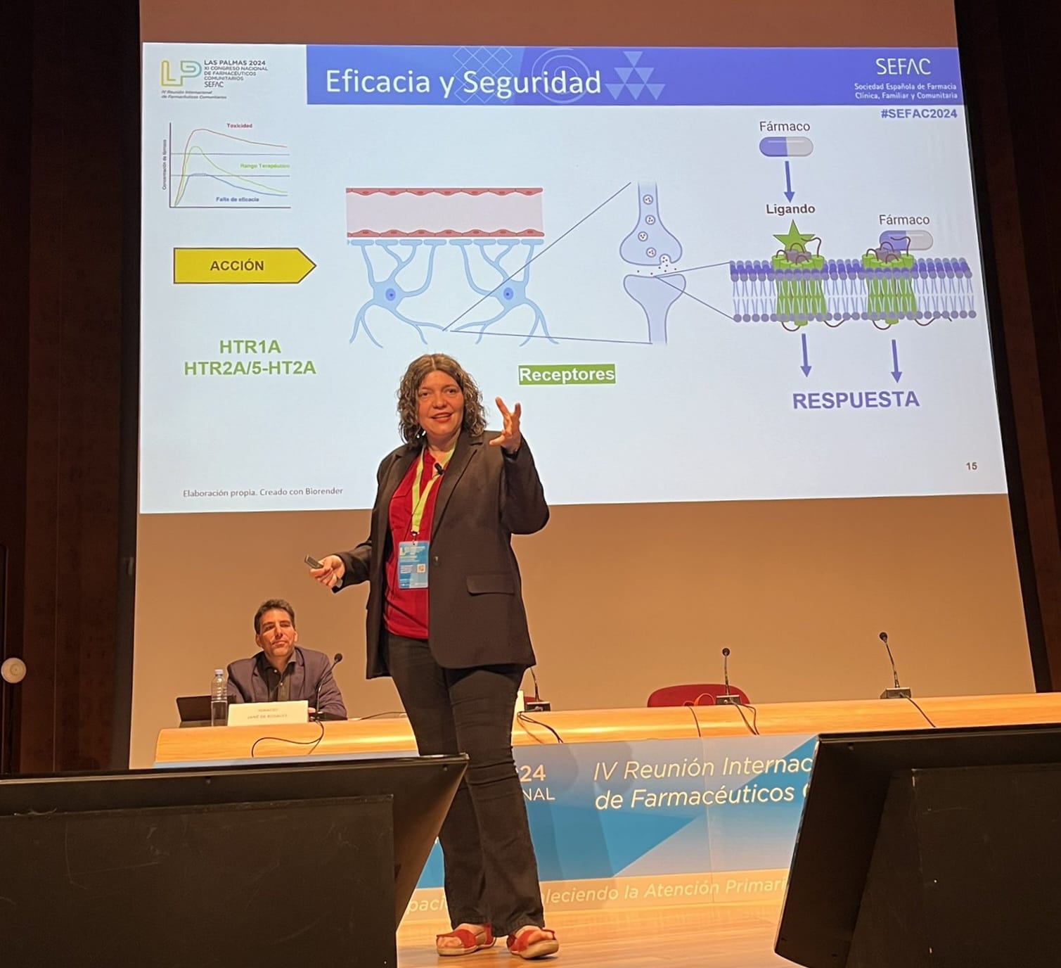 La farmacéutica astorgana Marisa Alonso Núñez