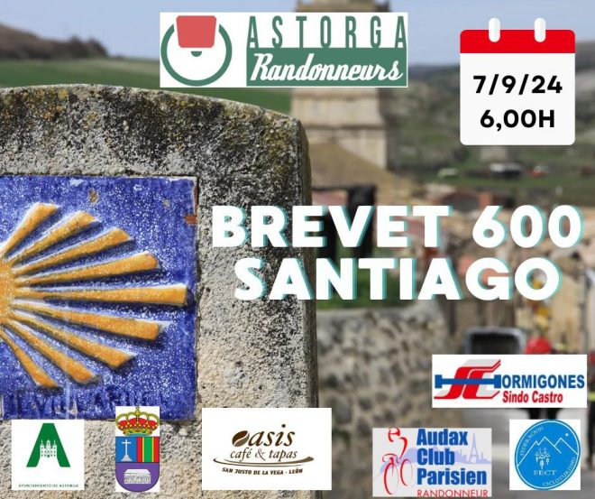 Cartel Brevet 600 Santiago