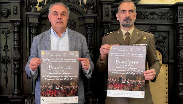 La histórica Unidad de Música del Regimiento de Infantería ‘Inmemorial del Rey’ nº 1 ofrecerá un concierto gratuito en Astorga