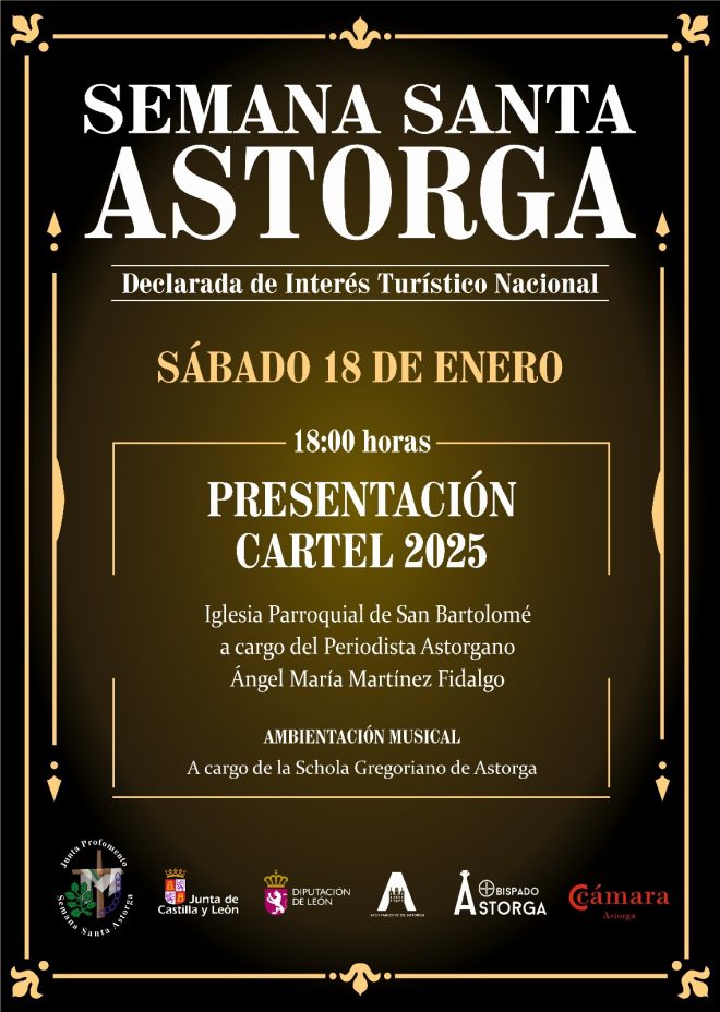 Presentación Cartel Semana Santa Astorga