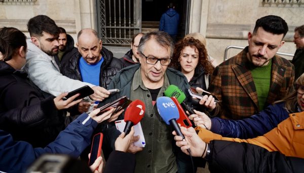 Los sindicatos convocantes de la manifestación por el futuro de León, CCOO, UGT, USO y CGT, informan sobre las cuestiones abordadas en una reunión previa con la Subdelegación del Gobierno en León.