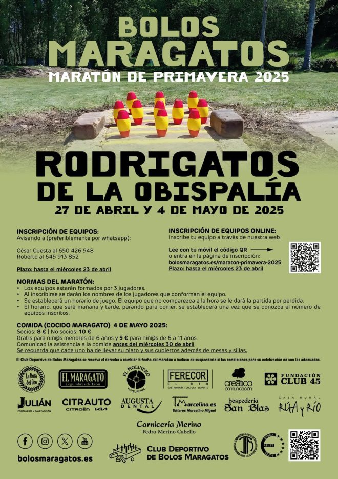 Cartel Maraton de Primavera Rodrigatos