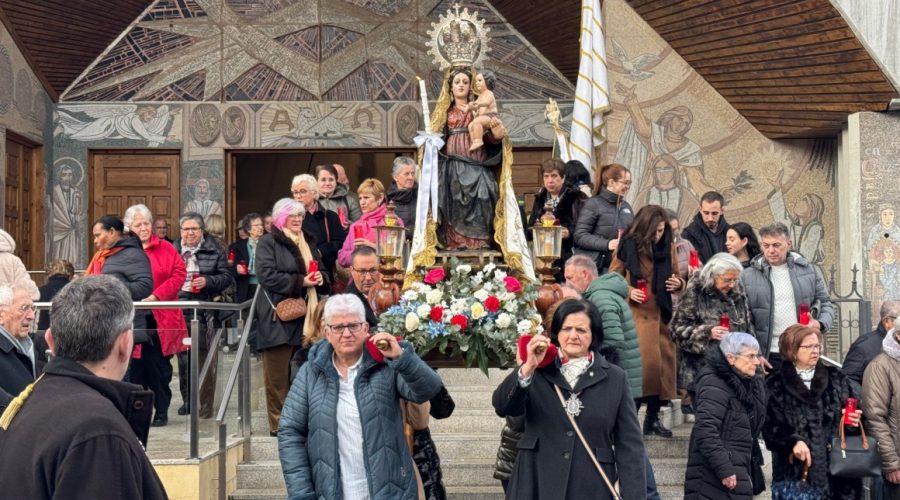 Astorga festeja a la Virgen de las Candelas